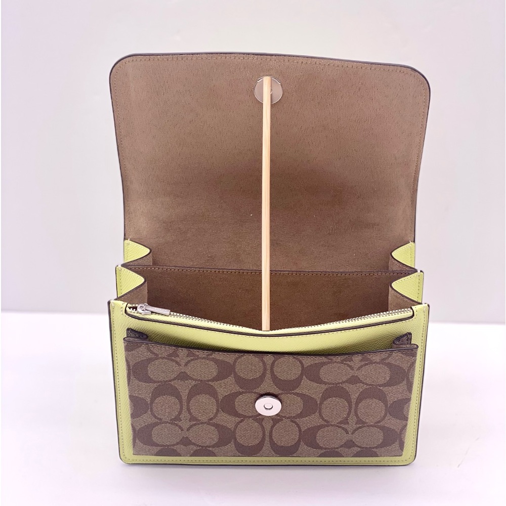 Coach Klare Crossbody In Signature Canvas - Picture 8 of 16